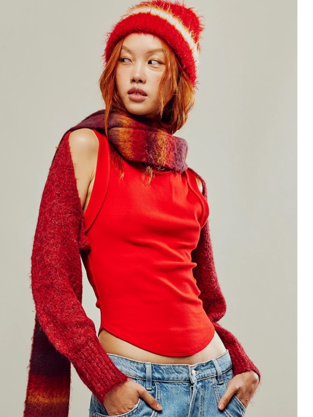Free People for Urban Outfitters Prima Donna Knit Bolero
